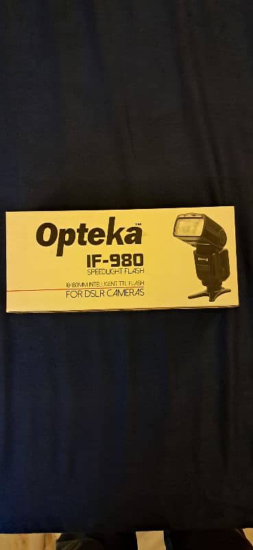 OPTEKA FLASH GUN IF 980 for Nikon DSLR 0