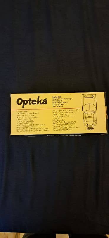 OPTEKA FLASH GUN IF 980 for Nikon DSLR 4