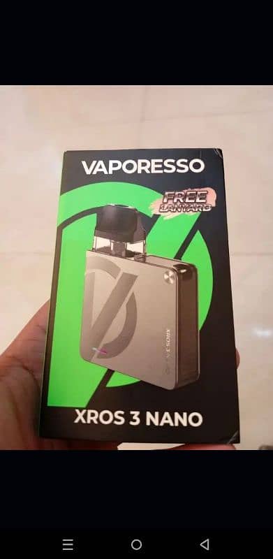 vaporesso xros 3 nano titanium white 2