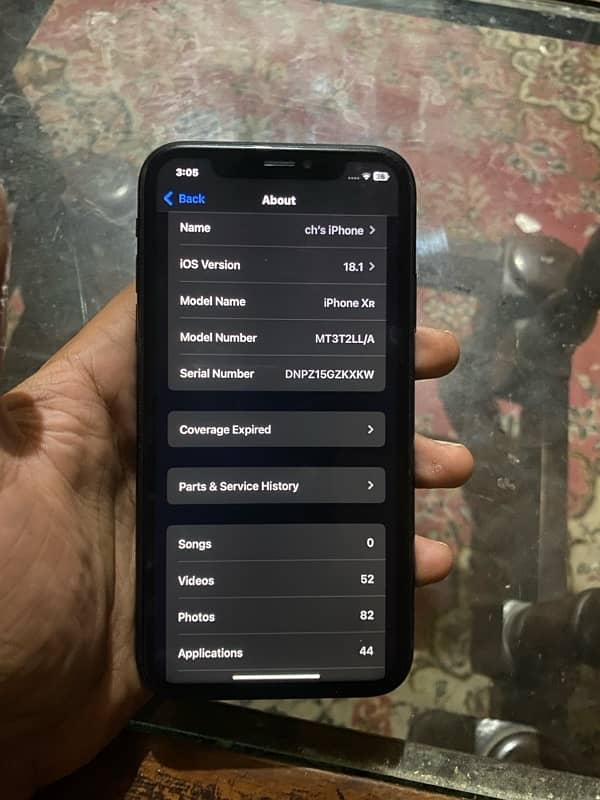 iPhone xr 128 gb non pta jv 7