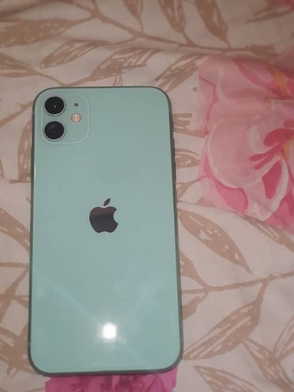 Iphone 11 Non pta factory unlocked 128 gb Aqua blue colour 0