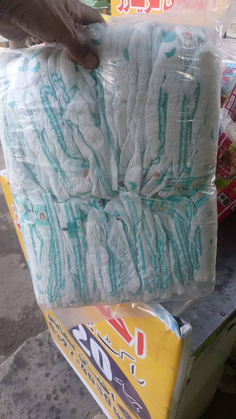 Jumbo Pack Baby Diaper | Cross Rocket Pampers on Wholesales Rate Lahor 4