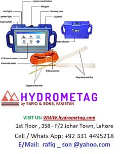 Underground Water Detector, Water Finder,   Echosounder, Sonar, ADCP