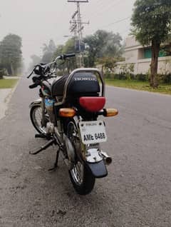 HONDA CD 70 black colour