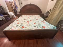 Bed Set | side table | Double bed | wooden bed | Mattress | Furniture