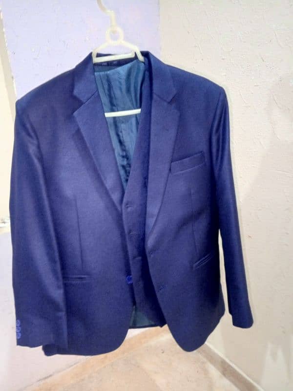 blue pent coat 3 piece 1