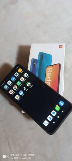 Redmi 9a set with box 2gb 32gb no fault ok set.