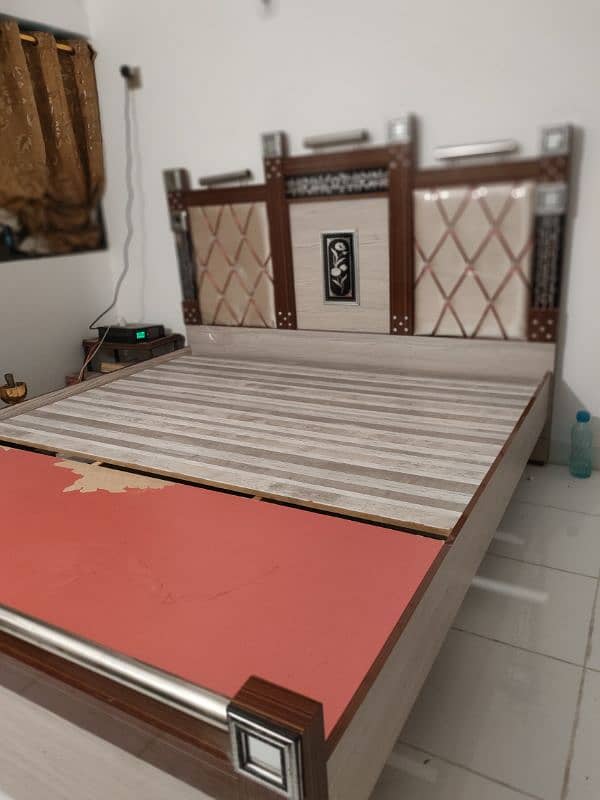 Double Bed, Good Quality Wood 1