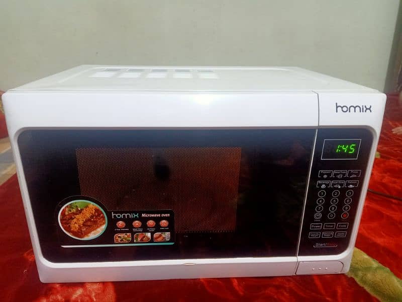 homix microwave oven 3 month used with good condition 2