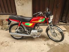 CD70 with all genmon parts lush bike without number only one hand use