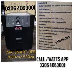 APC SMART UPS 1500VA 980WATT 24V PURE SINE WAVE