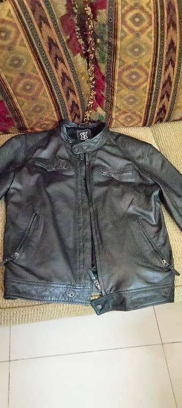 original leather jacket & Reebok upper 1