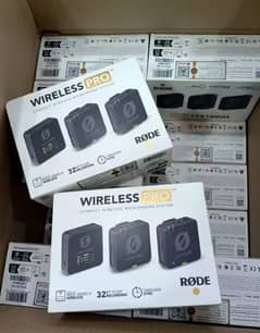 Factory seal packed Rode Wireless Pro version 2024 dual mic Non active