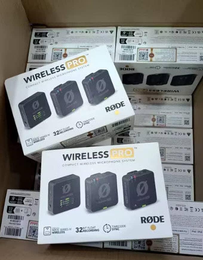 Factory seal packed Rode Wireless Pro version 2024 dual mic Non active 0