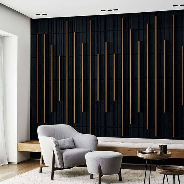 False ceiling/ Wall Molding/ PVC wall panels/ Wood flooring /Wallpaper 10