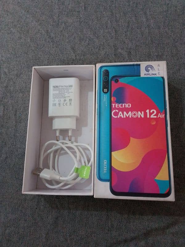 Tecno Camon 12 Air 4/64 whit Box 1