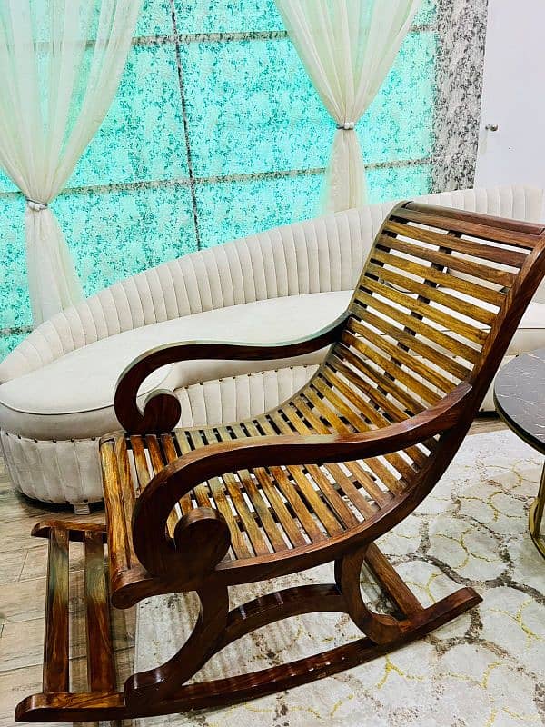 Wooden Rocking Chair 1