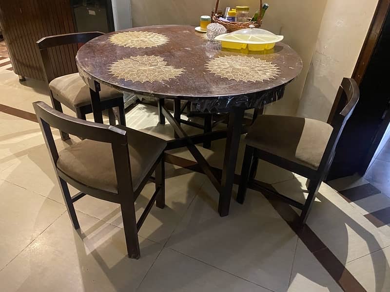 wooden small dining table 0