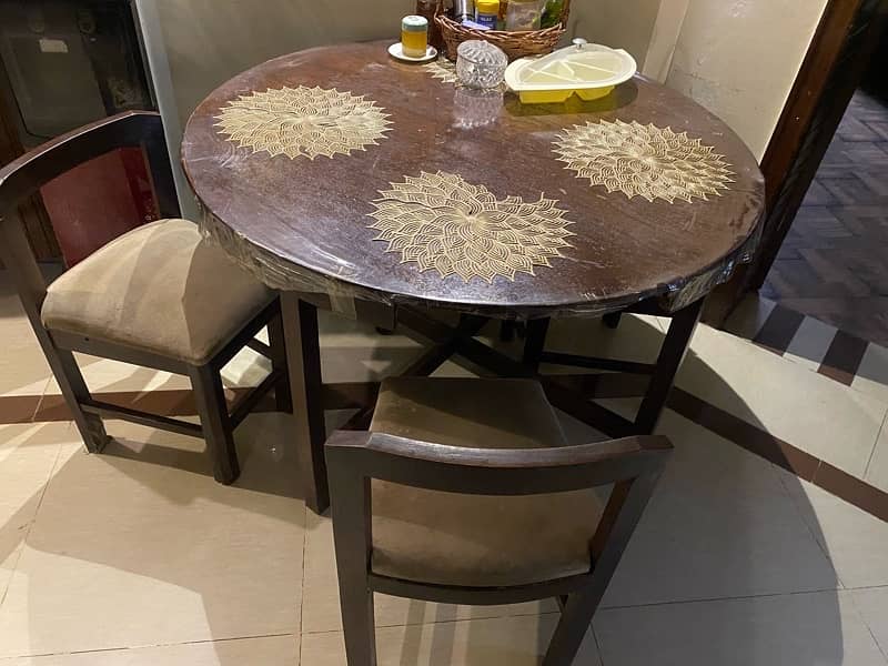 wooden small dining table 1