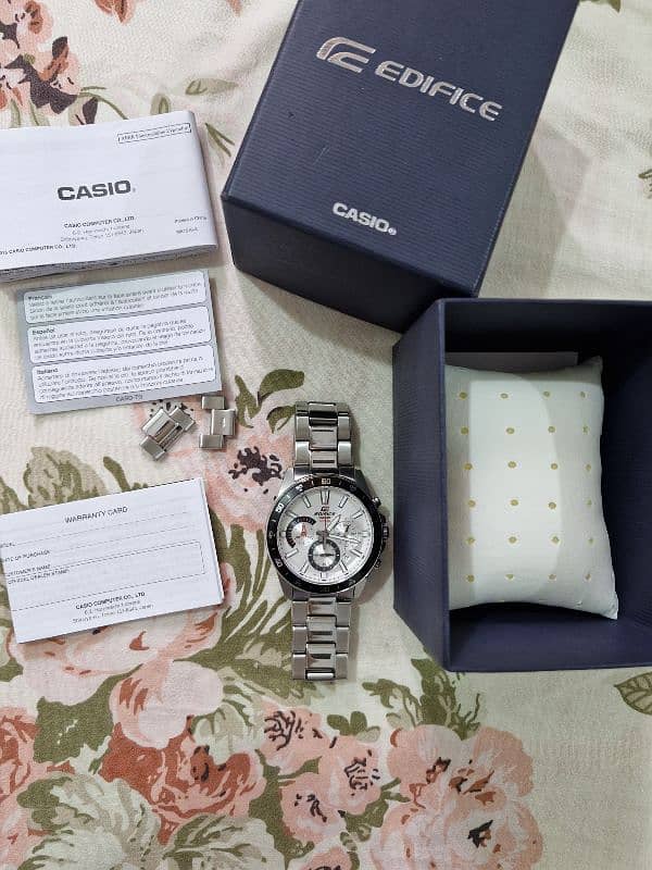 EDIFICE CASIO WR 100M Watch 0