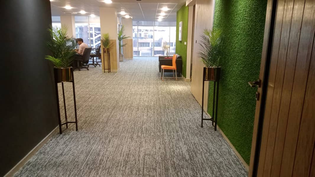 Executive Premium Co Working Office Spaces in Emarah on ShahraeFaisal 3