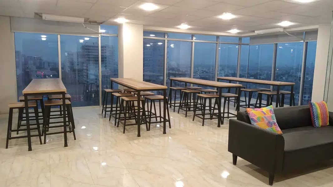 Executive Premium Co Working Office Spaces in Emarah on ShahraeFaisal 5