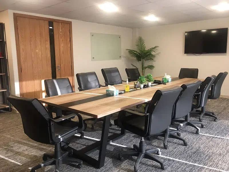 Executive Premium Co Working Office Spaces in Emarah on ShahraeFaisal 6