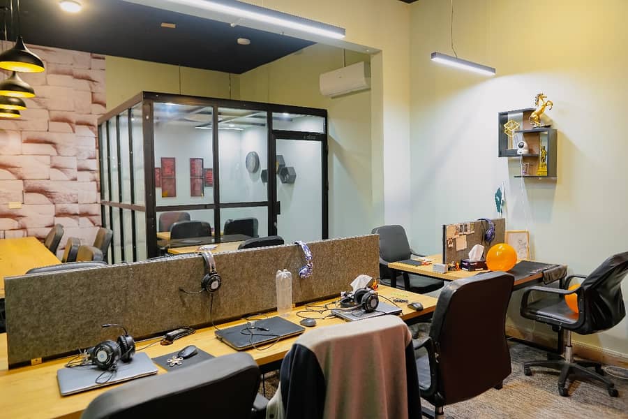 Executive Premium Co Working Office Spaces in Emarah on ShahraeFaisal 11