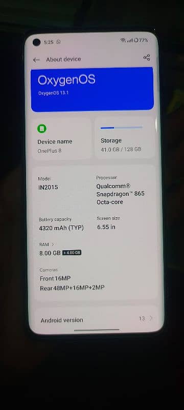 OnePlus 8 urgent sale 3