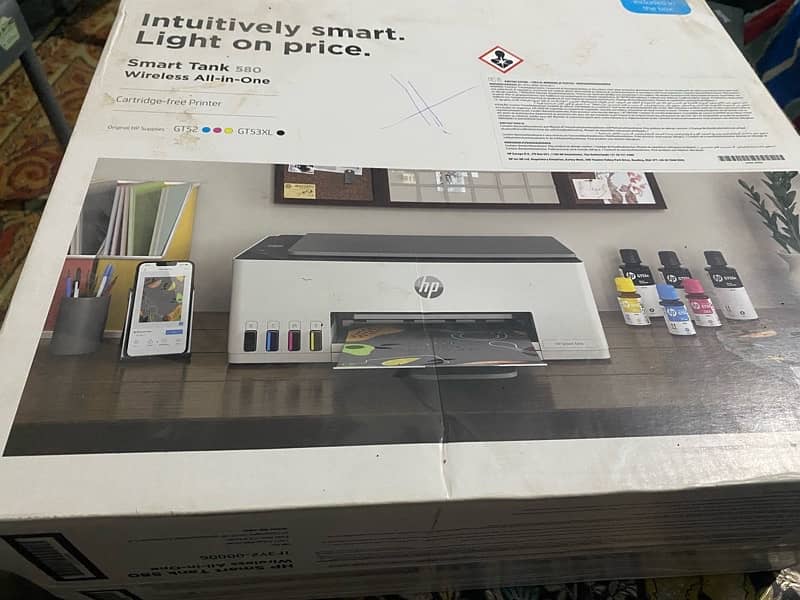 Hp Smart Tank 580 All-in-One Printer 1