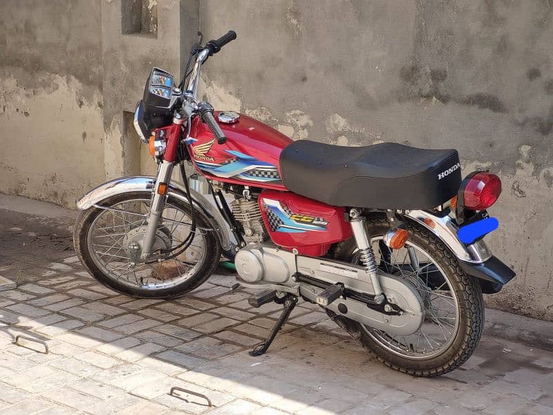 Honda CG 125 Red 0