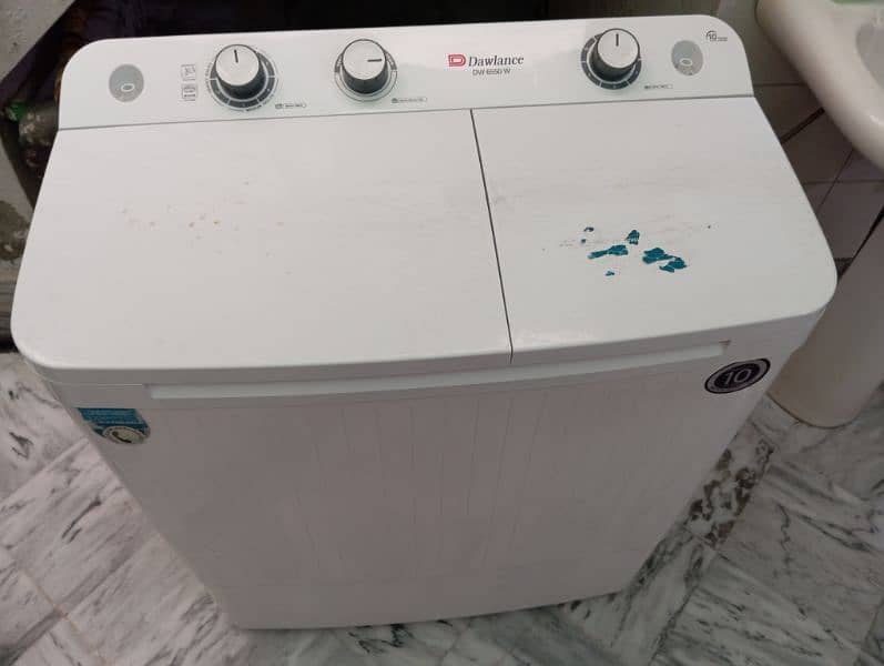 dawlance washing machine and dryer DW 6550 W 0