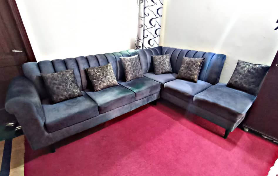 L Shaped Sofa Set//6 seater Sofa set// Sofa Set For Sale//Luxury Sofa 2