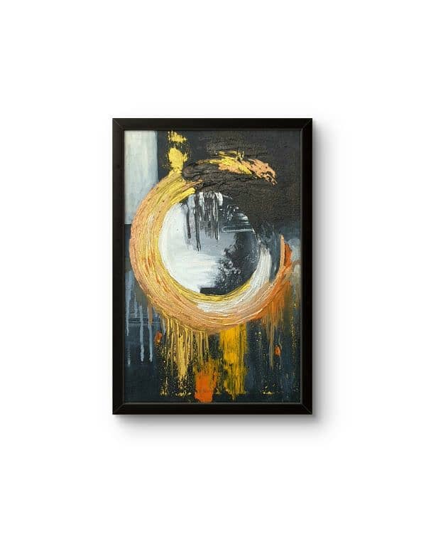 abstract black n gold 2