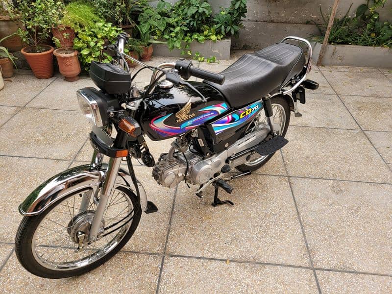 Honda CD 70 Model 2024 1