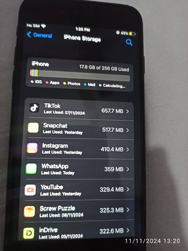 I phone 7 non pta 256gb battery health 81% 5