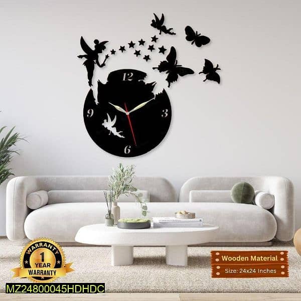 Fairy Wall Clock 1