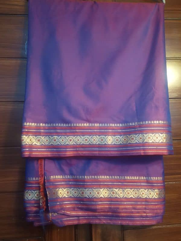 Indian banarsi saree unstitched 1