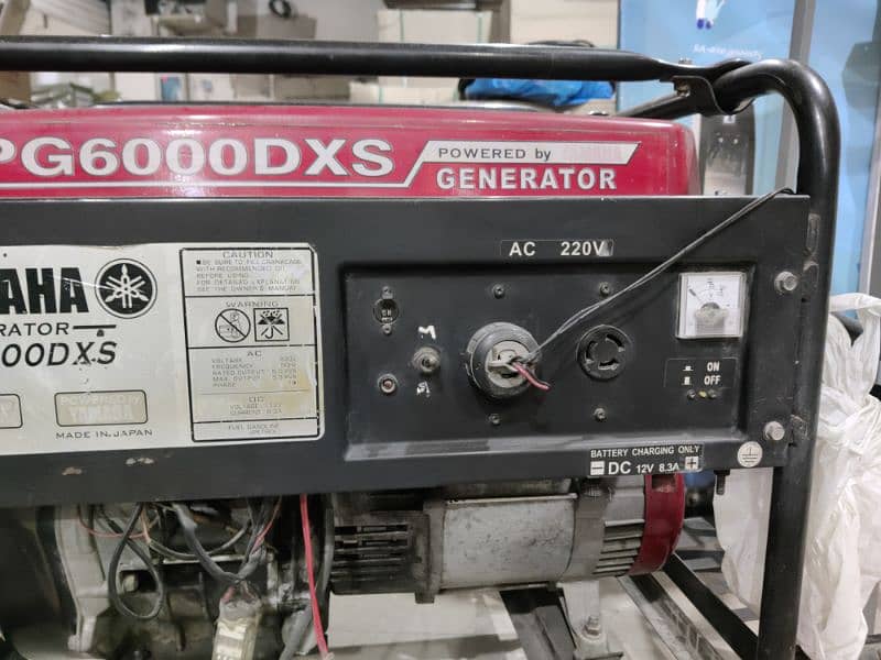 YAMAHA Generator PG6000DXS 6