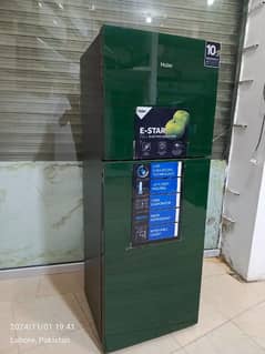 Haier fridge 3 month use 10 year warranty new looklook