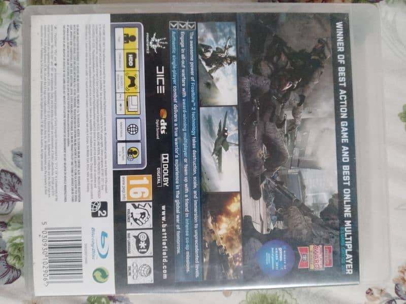 Playstation 3 Battlefield 3 Excellent Quality New Condition 3