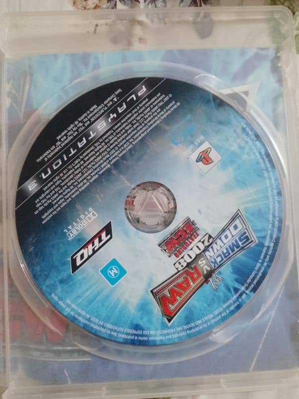 Playstation 3 Smackdown vs Raw game Excellent Quality New Condition 1