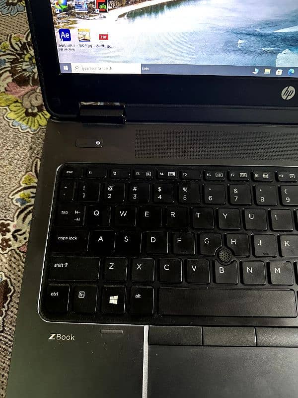 HP Zbook 15 Core i7 workstation neat and clean with graphic card 5