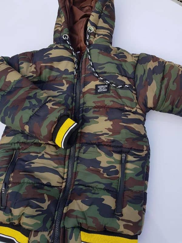 1 pc Boys stitched polyester puffer jacket beautiful . . free delivery 1