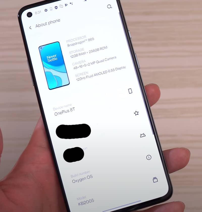 Oneplus 8t (12gb ram) 1