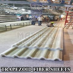 Fiberglass Shades/Sheds, Fiber glass sheet, Industrial Sheds