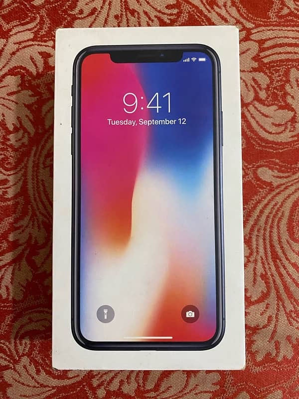 IPhone X PTA Approved With Box 1