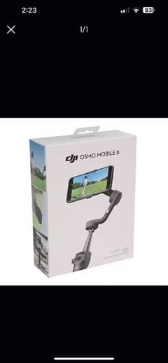 Dji osmo mobile 6 (One hour use)