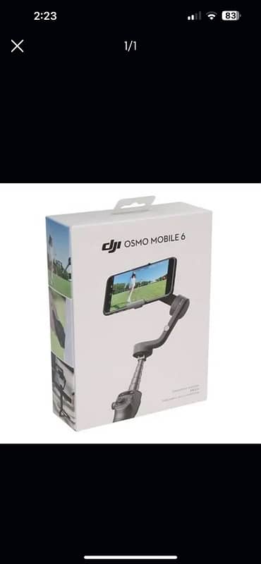 Dji osmo mobile 6 (One hour use) 0