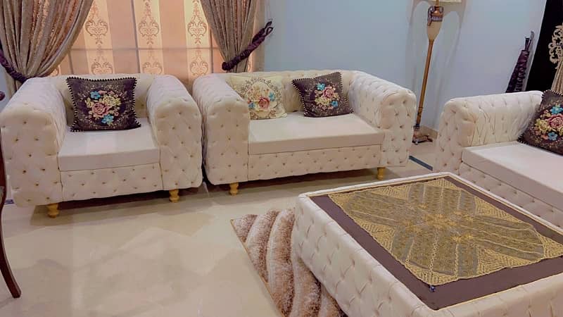 7 seater sofa set with 2 peerha set 0